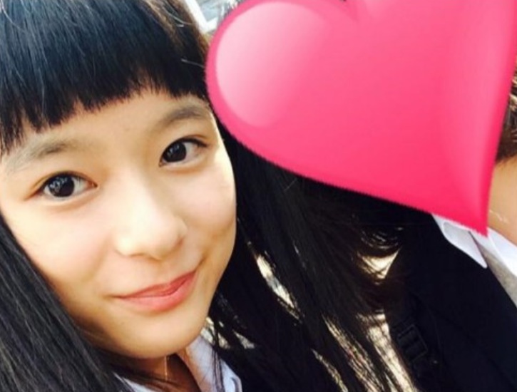 芳根京子（中学時代）