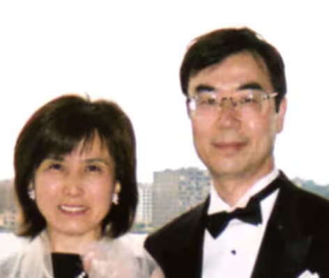 坂口教子と坂口志文夫婦
(若い頃)