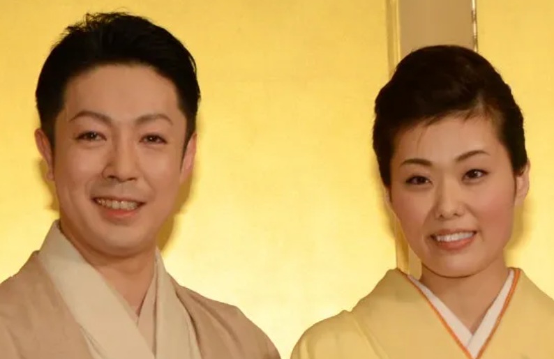 尾上菊之助と波野瓔子