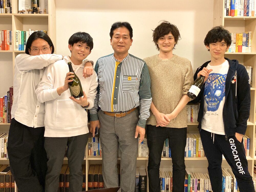 松丸兄弟とお父さん