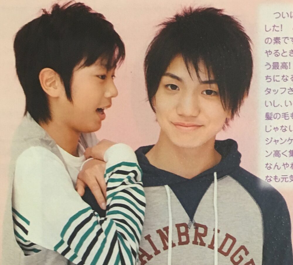 正門良規（右）
永瀬廉（左）