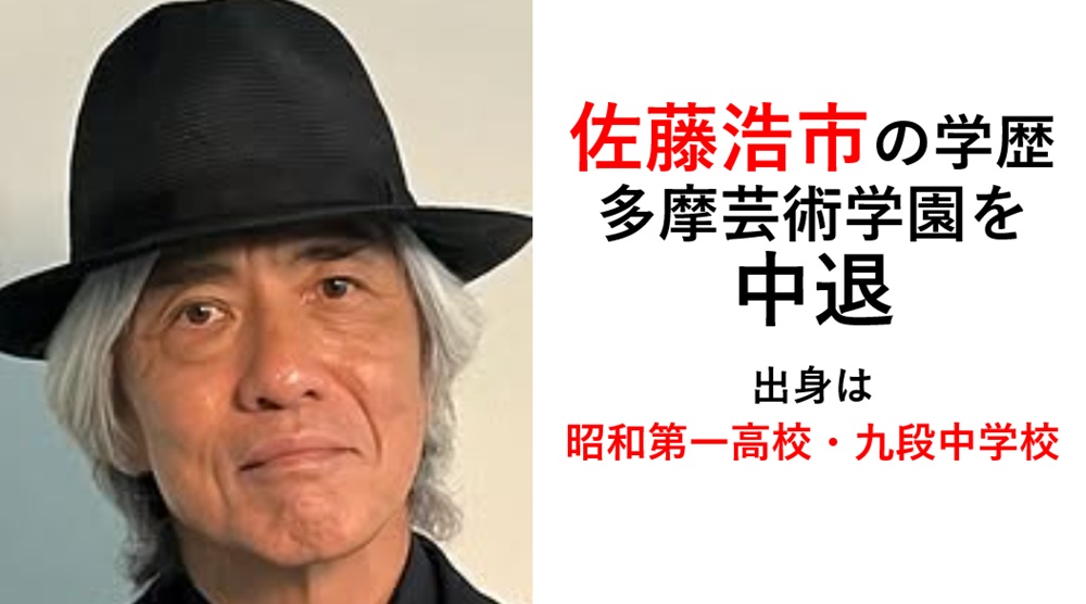 佐藤浩市の学歴・経歴