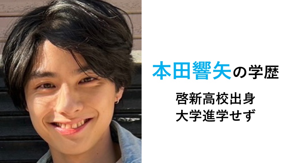本田響矢の学歴経歴